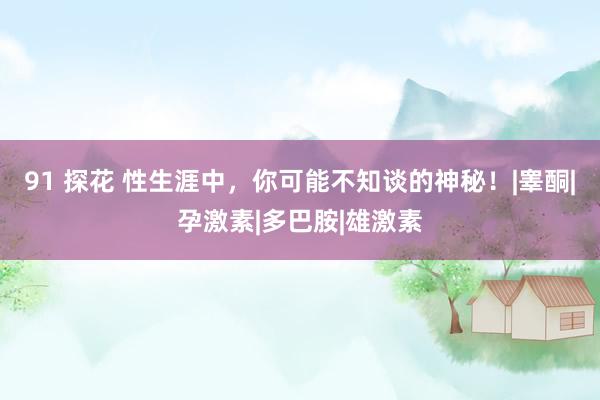 91 探花 性生涯中，你可能不知谈的神秘！|睾酮|孕激素|多巴胺|雄激素
