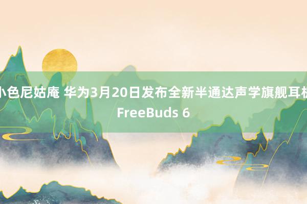小色尼姑庵 华为3月20日发布全新半通达声学旗舰耳机FreeBuds 6