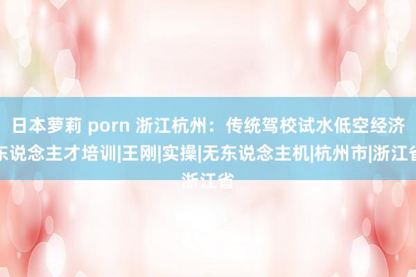 日本萝莉 porn 浙江杭州：传统驾校试水低空经济东说念主才培训|王刚|实操|无东说念主机|杭州市|浙江省